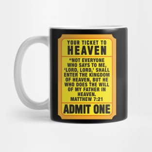 Matthew 7:21 Mug